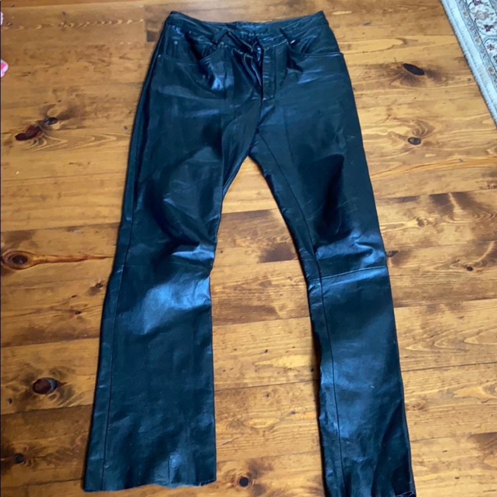 Leather pants